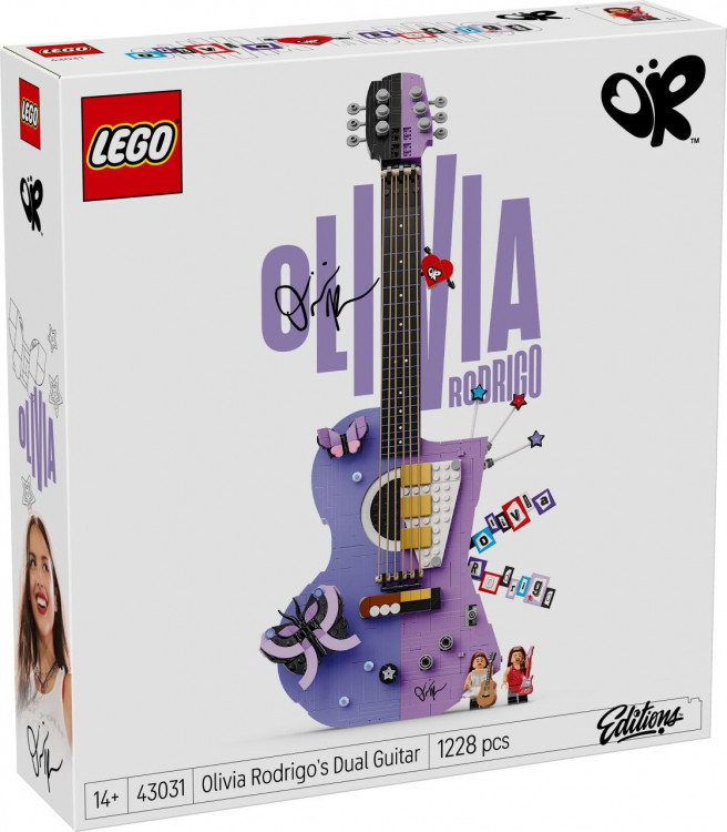 Набор Lego Editions 43031 Olivia Rodrigo's Dual Guitar Набор Lego Editions 43031 Olivia Rodrigo's Dual Guitar