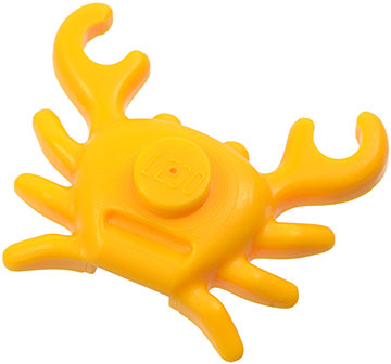 Bright Light Orange Crab