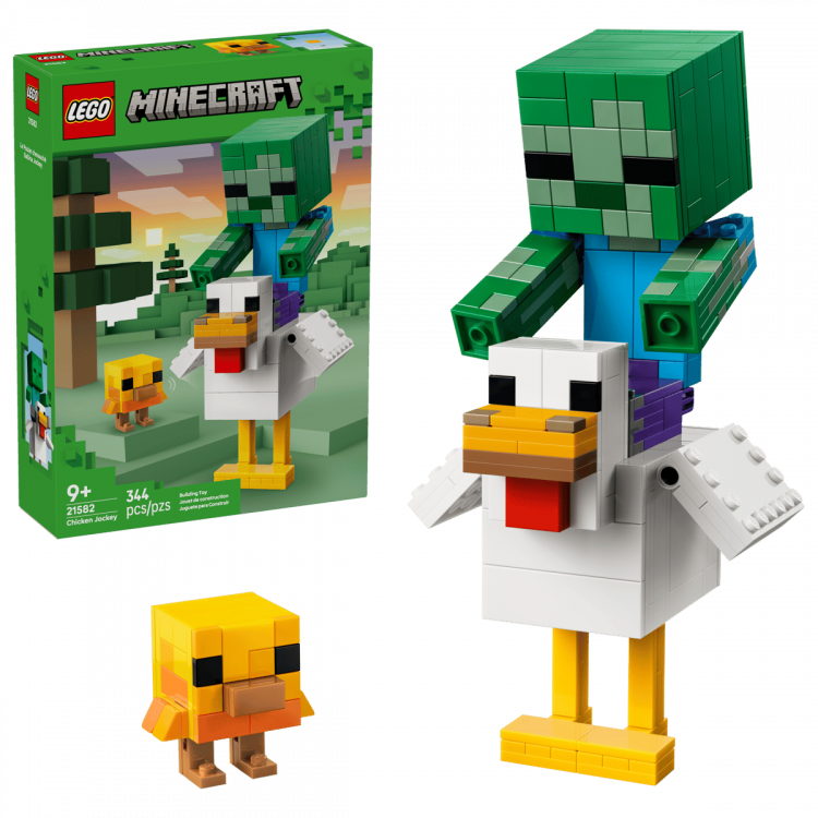 Набор Lego Minecraft 21582 Chicken Jockey