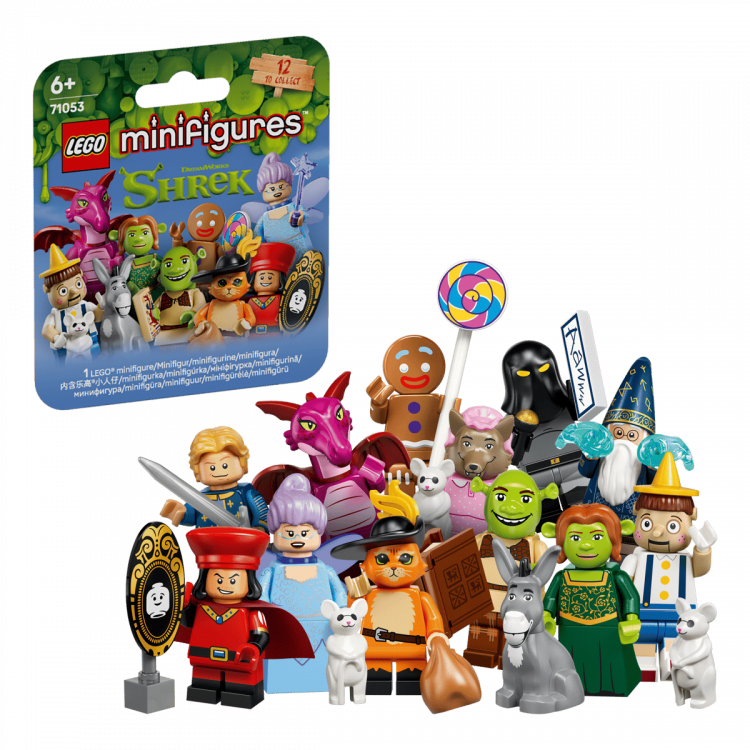 Набор Lego Collectible Minifigures 71053 Shrek (полная серия)
