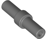 Dark Bluish Gray Bar 2L with Stop Ring