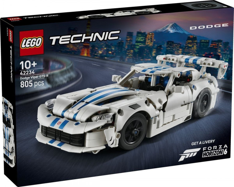 Набор Lego Technic 42234 Dodge Viper GTS-R Sports Car Набор Lego Technic 42234 Dodge Viper GTS-R Sports Car