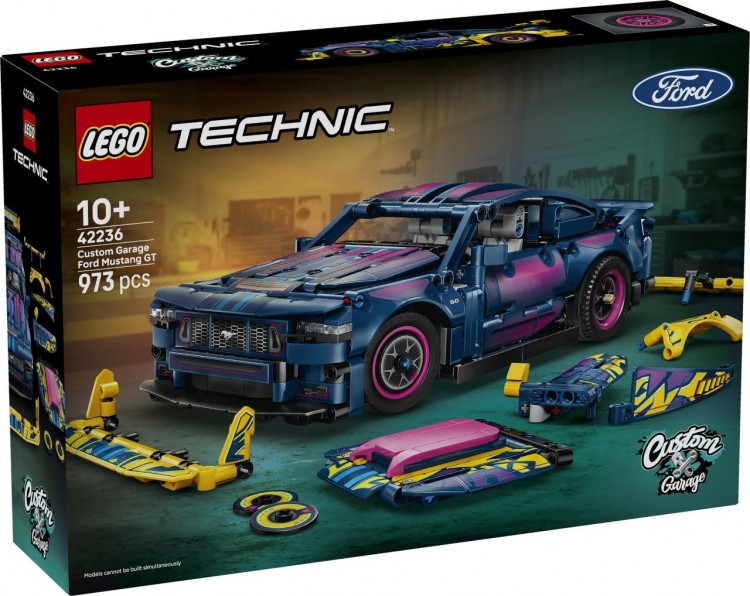 Набор Lego Technic 42236 Custom Garage Ford Mustang GT Car